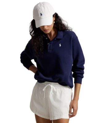 Поло Ralph Lauren US Open с длинным рукавом для женщин