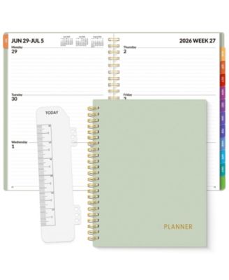 GNUADZ Academic Planner 2026-2027 Weekly Monthly Spiral-bound