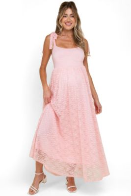 Pinkblush платье макси кружевное без рукавов Women's