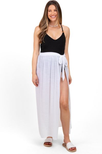 Женская юбка-накидка Pinkblush White Loose Beach Cover Up