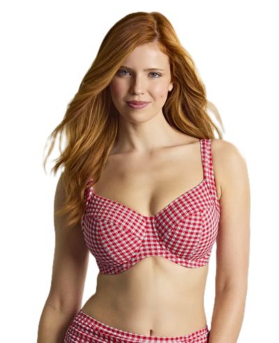 Женский купальник Panache Lingerie Gingham Olivia Underwire Balcony