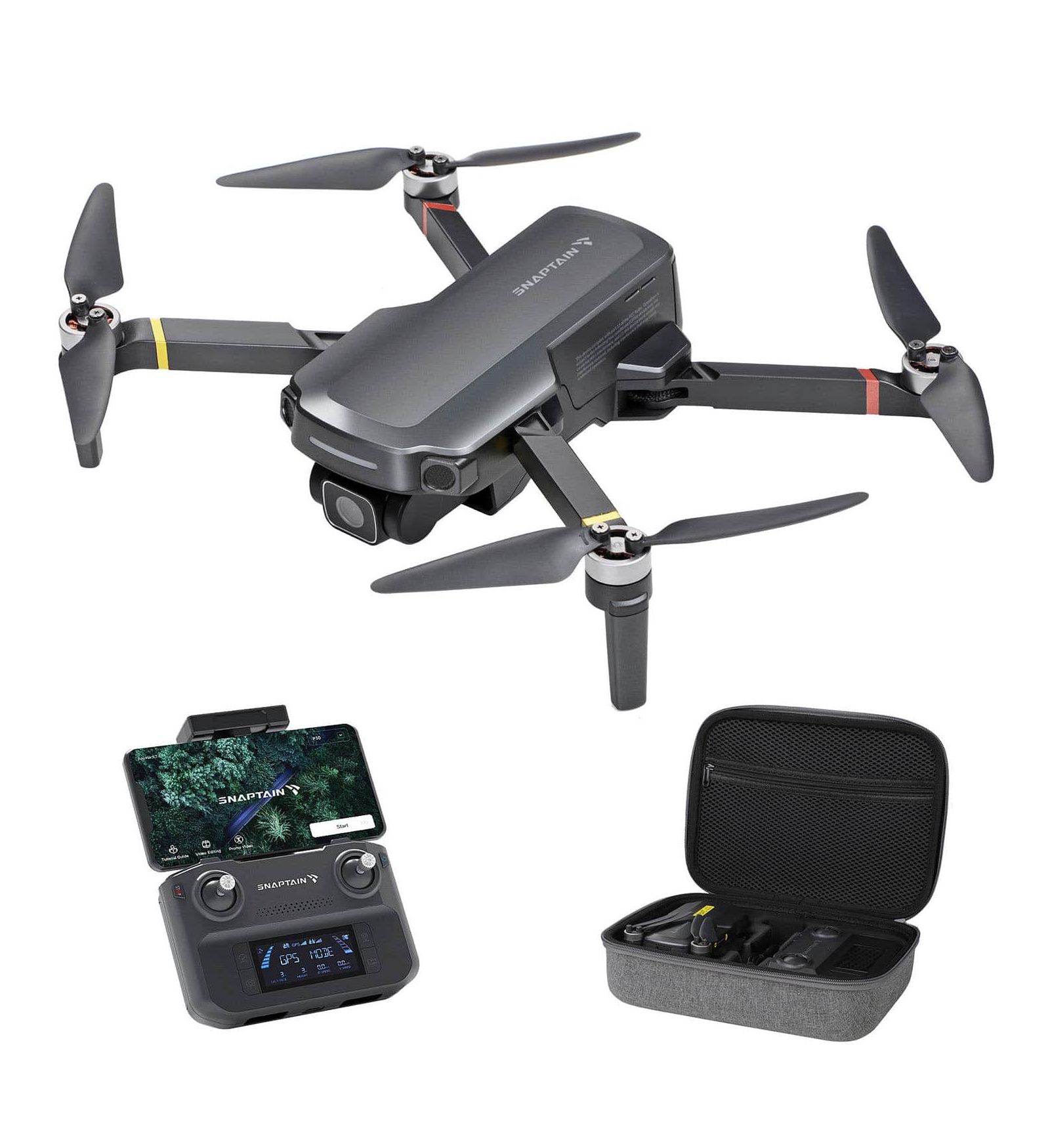 Snaptain P30 4K UHD Camera Drone, 18-Min Flight Time, GPS