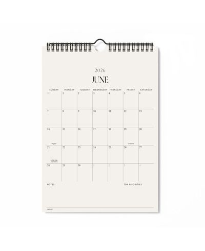 GNUADZ Wall Calendar 2026 Monthly Planner Jul-Dec Home Office Gift