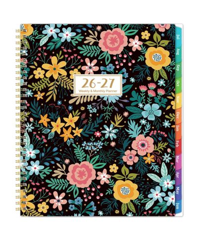 GNUADZ Planner 2026-2027 Academic Weekly Monthly Tabs Pocket