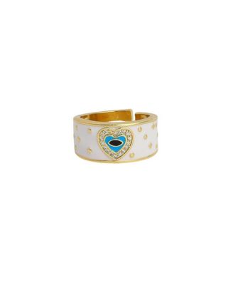 SOHI Women's The Evil Heart Finger Ring