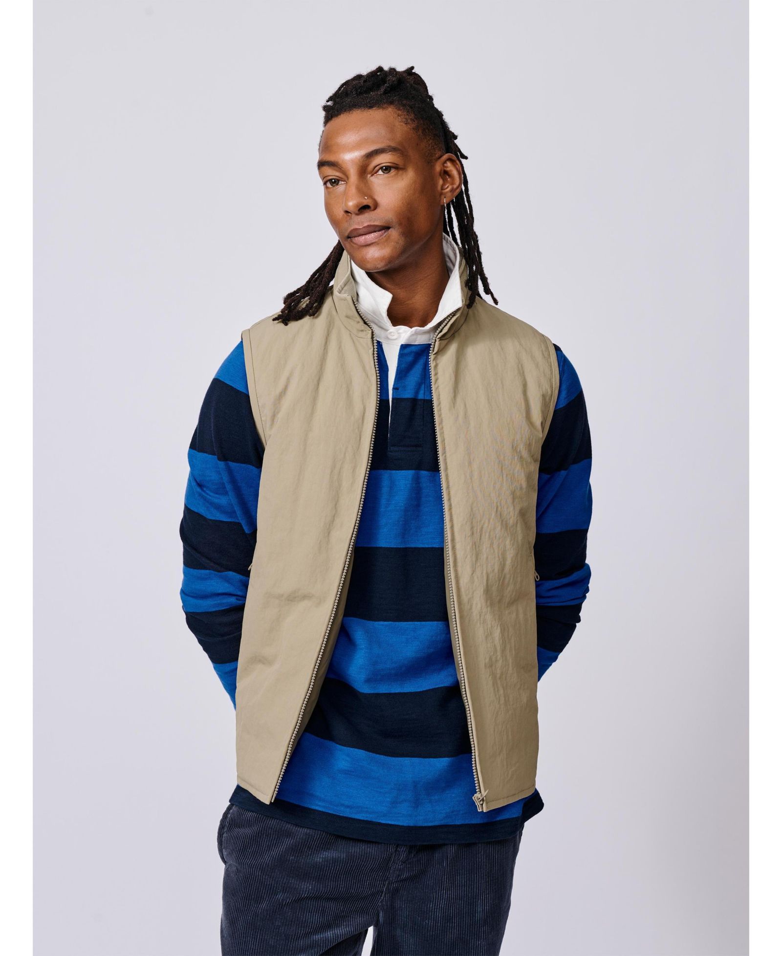 Aubin Men's Lancaster Lightweight Nylon Gilet