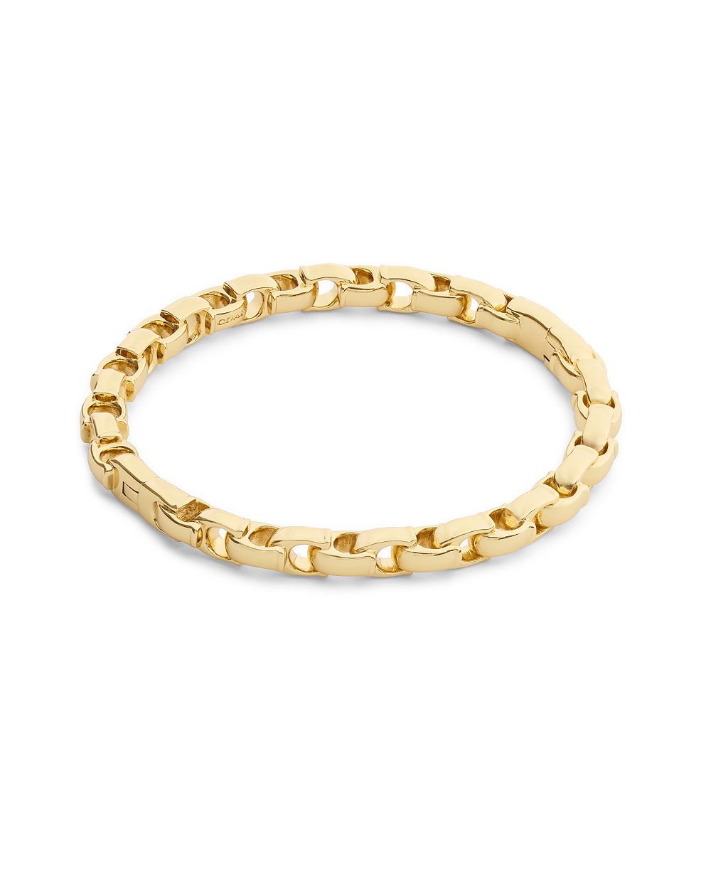 Браслет COACH Gold Signature C Link Bangle
