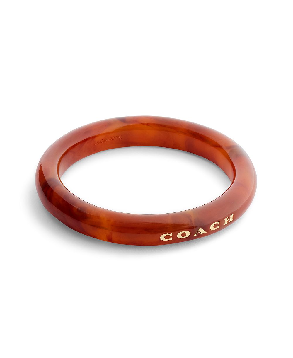 Браслет COACH Colored Signature Resin Bangle