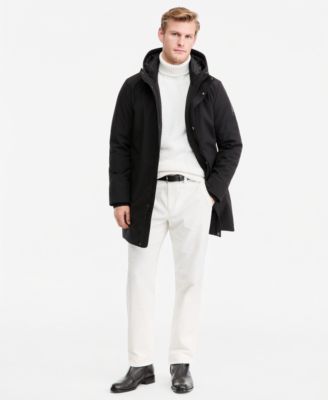 Calvin Klein Men's Hooded FlexTech Parka Jacket
