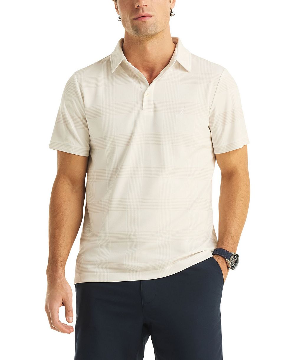 Мужская рубашка поло Nautica Classic-Fit в клетку