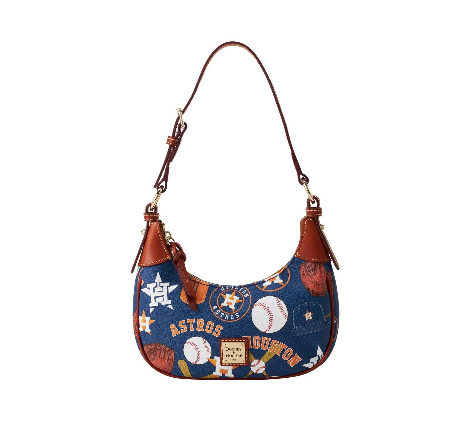 Кожаная сумка-хобо Dooney & Bourke Houston Astros Luca