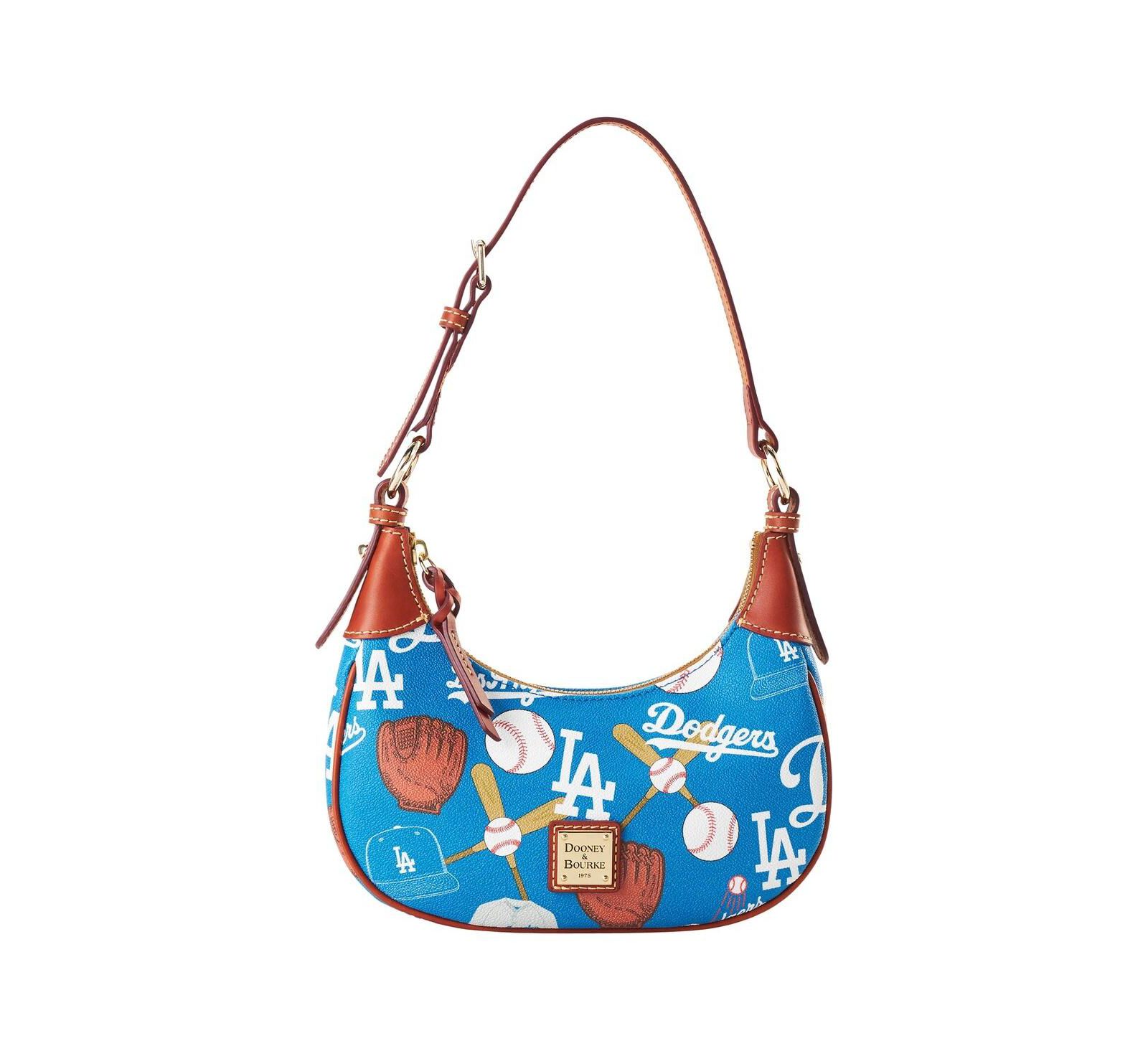 Dooney & Bourke Los Angeles Dodgers Luca Leather Hobo Purse