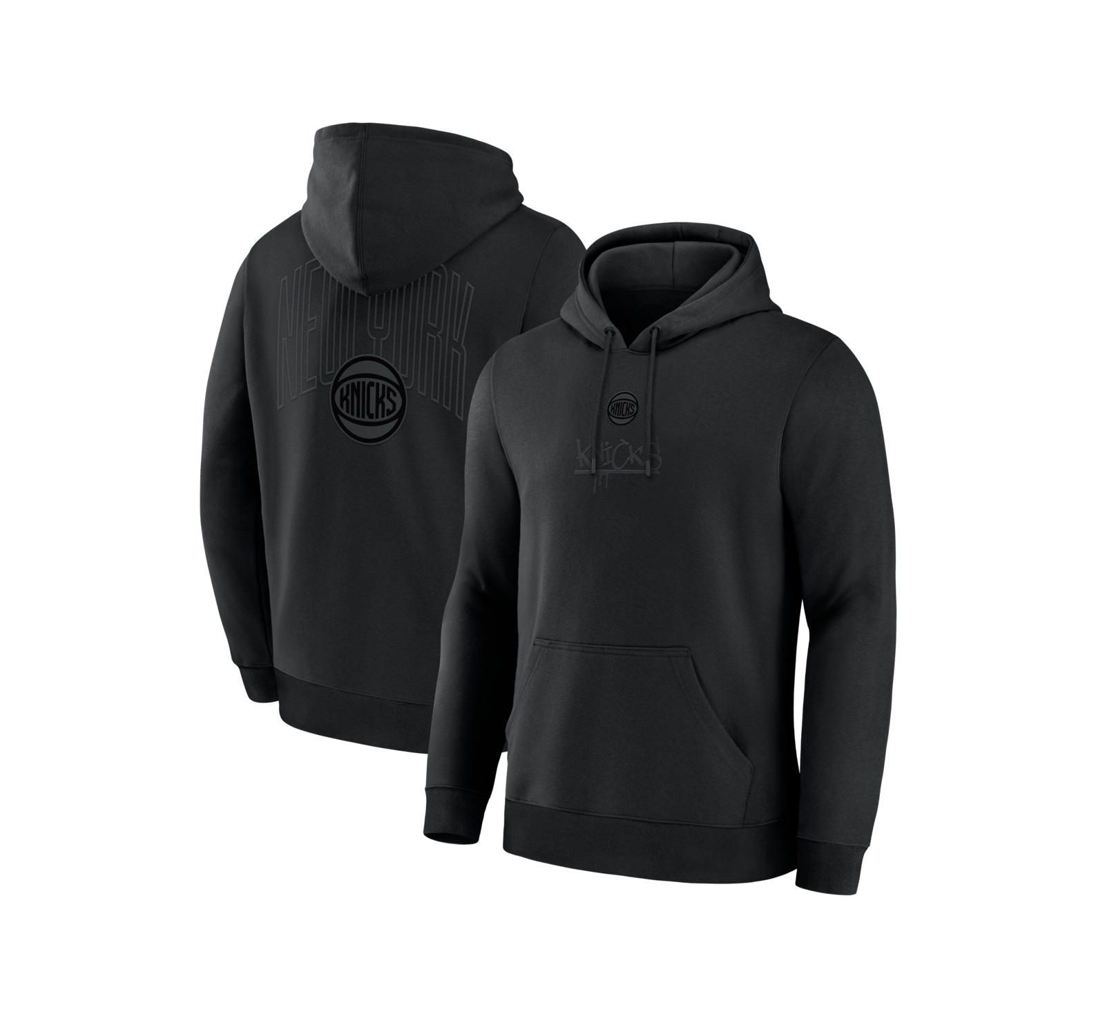 Fanatics худи мужское New York Knicks Black Out
