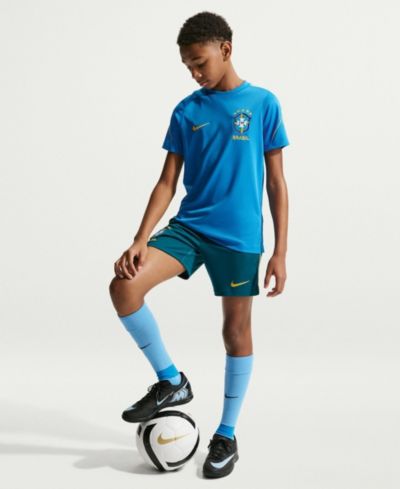 Детская футболка Nike Blue Brazil National Team 2026 Strike Dri-FIT T-Shirt