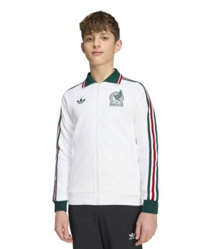 Детская куртка adidas White Mexico National Team Away Full-Zip Anthem