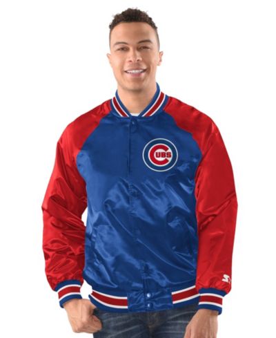 Мужская ветровка Starter Royal/Red Chicago Cubs Raglan Blitz Varsity