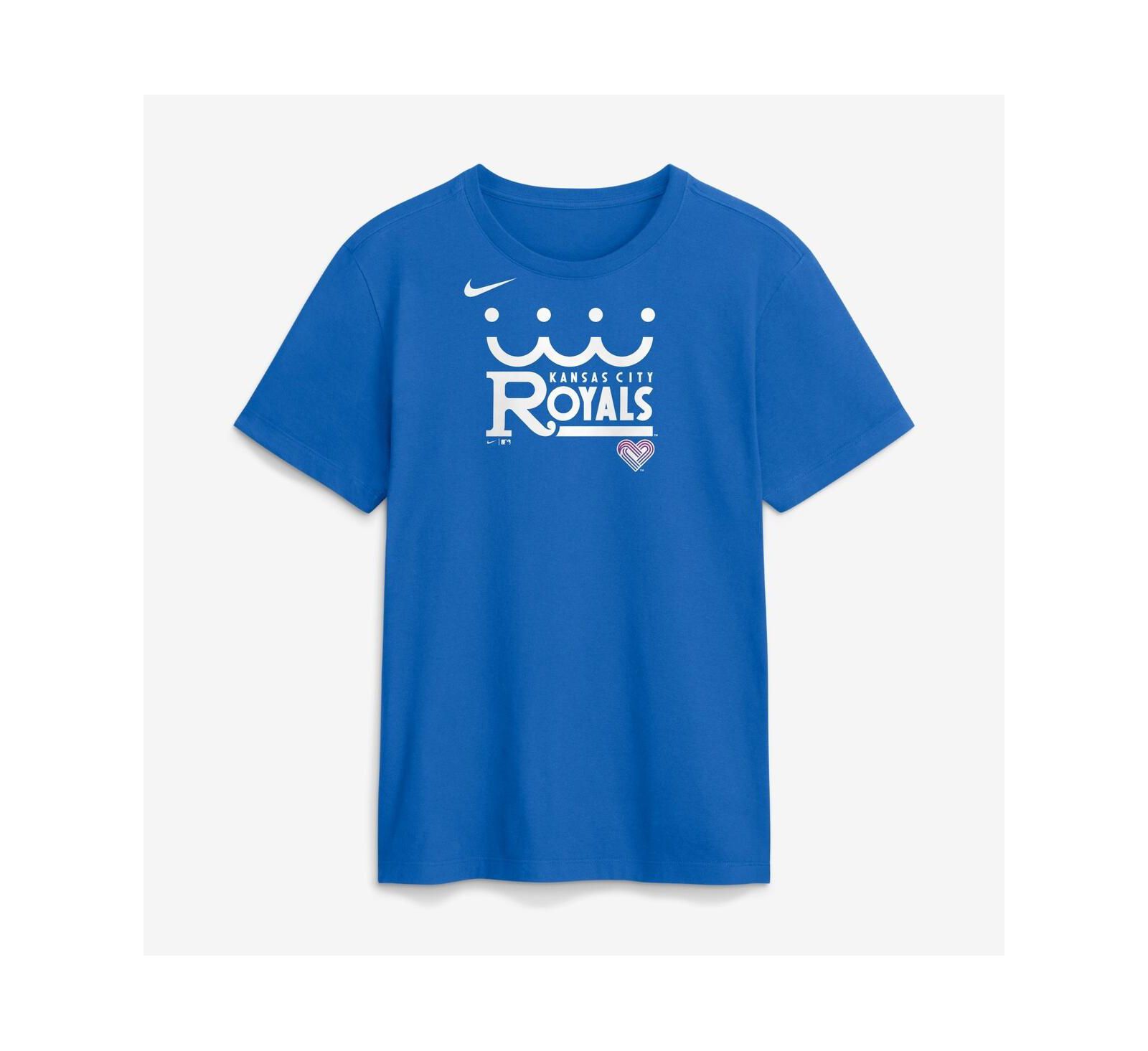 Мужская футболка Nike Royal Kansas City Royals 2026 City Connect Wordmark