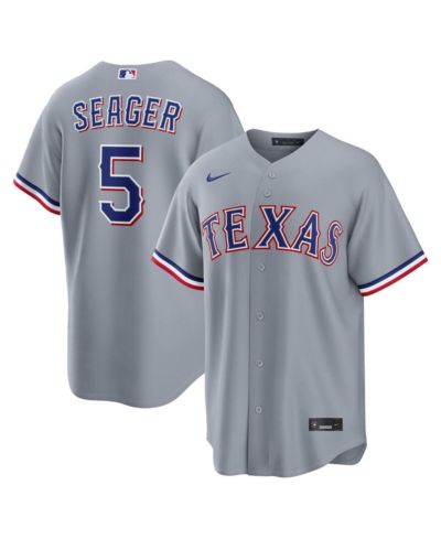 Nike Men's Corey Seager Gray Texas Rangers Road Replica Jersey