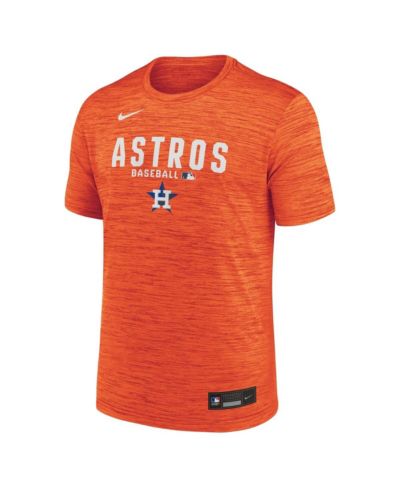 Nike Men's Orange Houston Astros Authentic Collection Velocity Dri-FIT T-Shirt