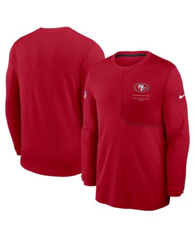 Мужская футболка Nike Scarlet San Francisco 49ers Sideline Coaches UV Dri-FIT