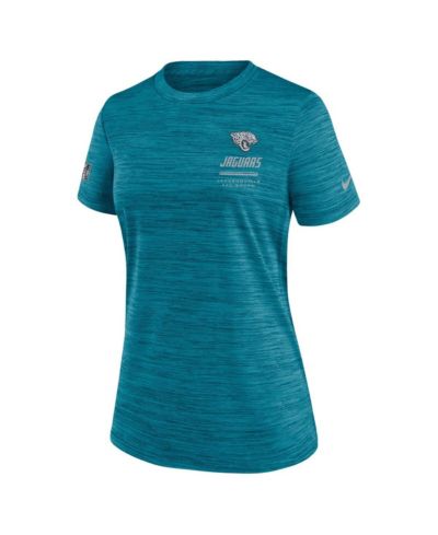 Женская футболка Nike Jacksonville Jaguars Sideline Velocity Dri-FIT, бирюзовая