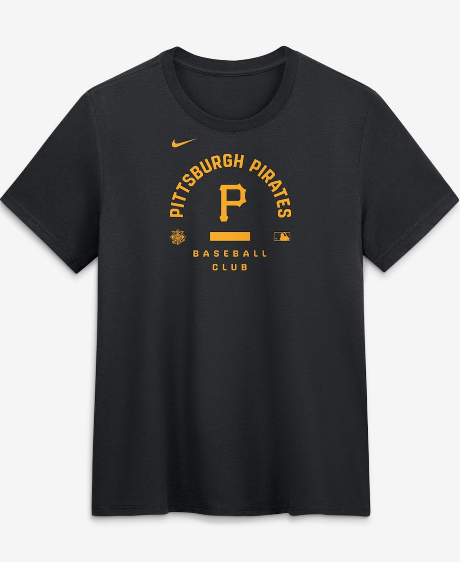 Nike Women's Black Pittsburgh Pirates Authentic Collection Early Work Tri-Blend Dri-FIT T-Shirt