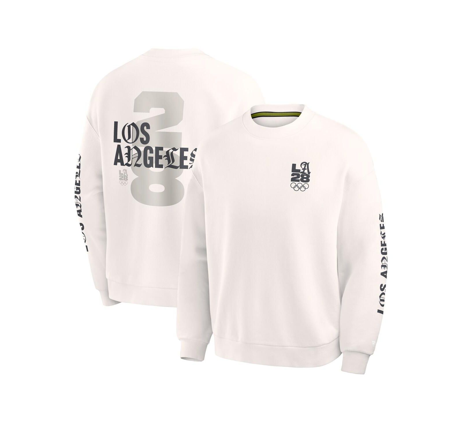 Мужской свитшот Fanatics LA28 Summer Olympics Oversized Type Play Multi