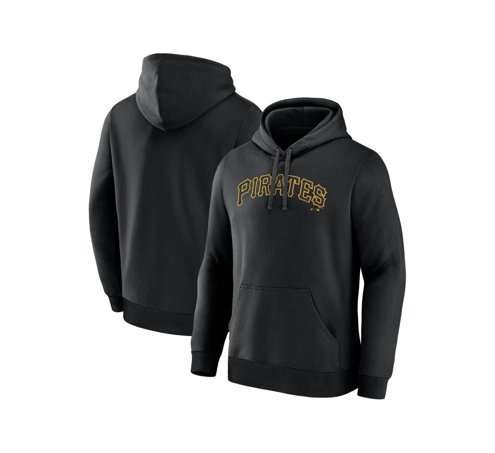 Logo Athletic Мужское худи Pittsburgh Pirates Black