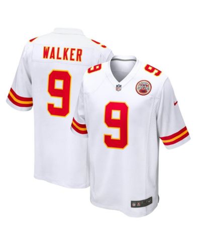 Мужская джерси Nike Kenneth Walker III White Kansas City Chiefs Game