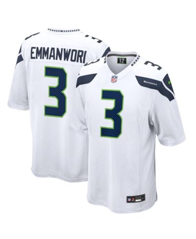 Nike Мужская джерси Seattle Seahawks с Ником Эмманвори, белая