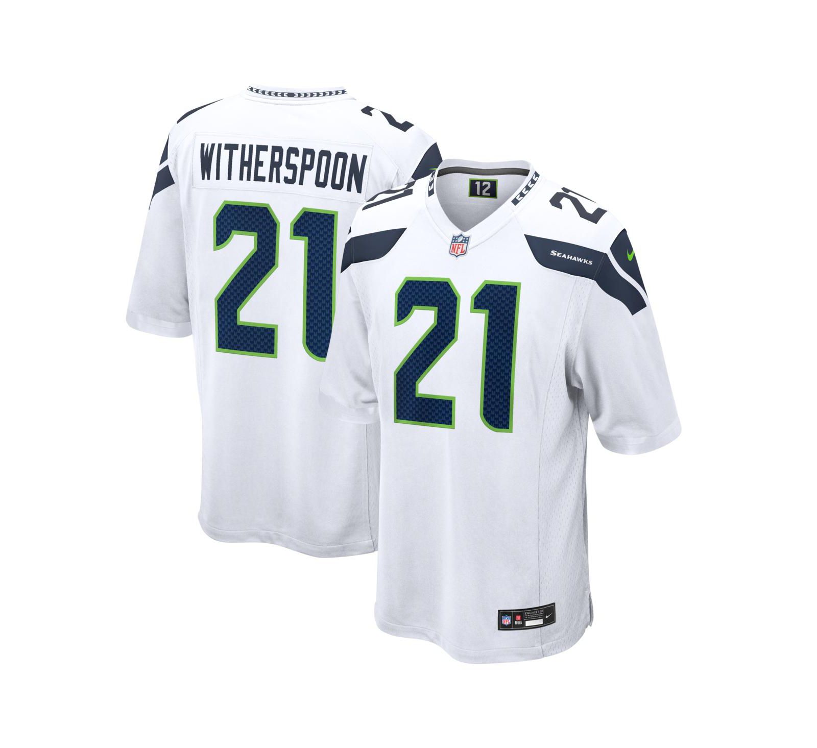 Nike Men's Devon Witherspoon White Seattle Seahawks Game Jersey