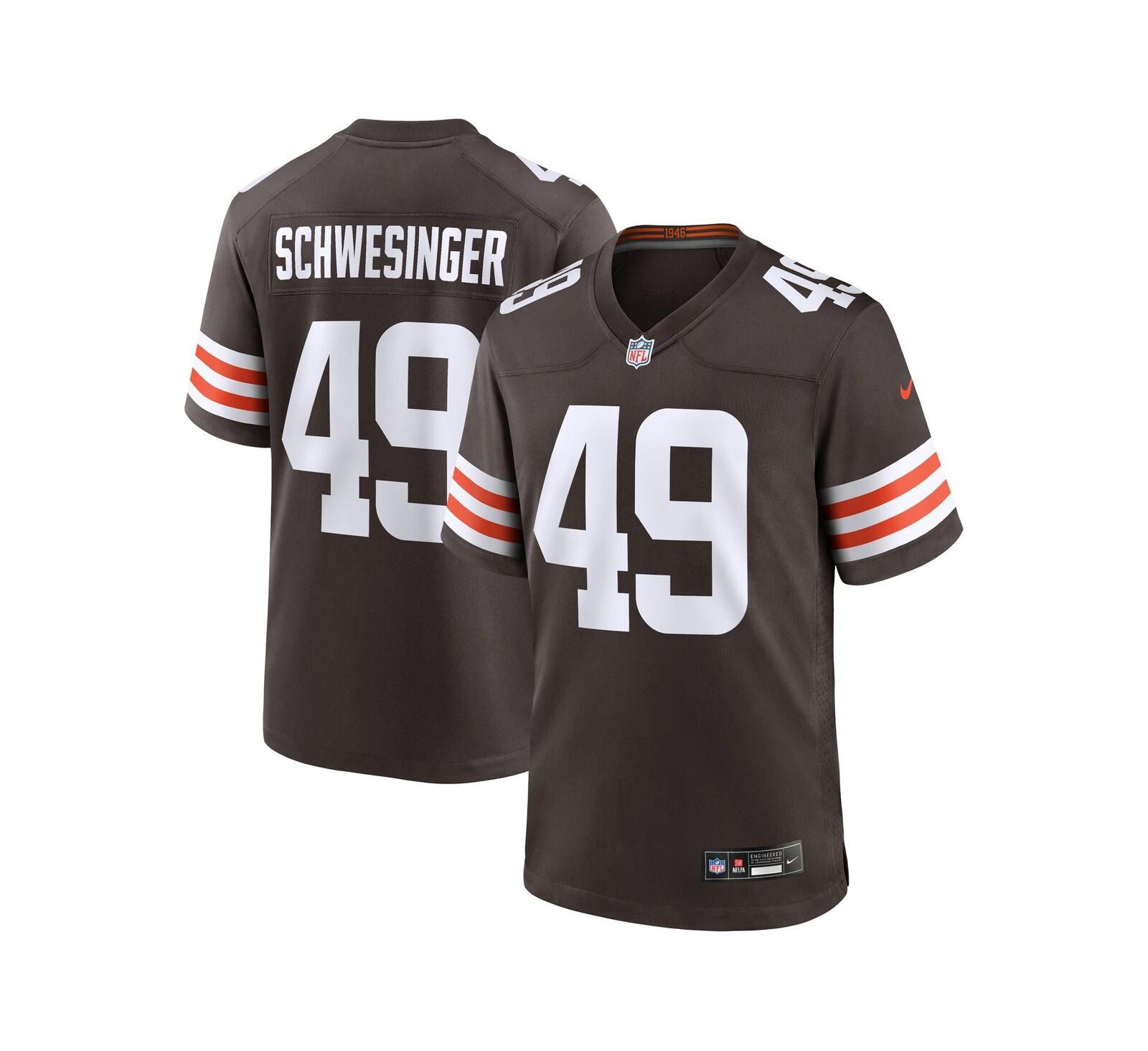 Nike Мужская джерси Cleveland Browns 2025 NFL Draft
