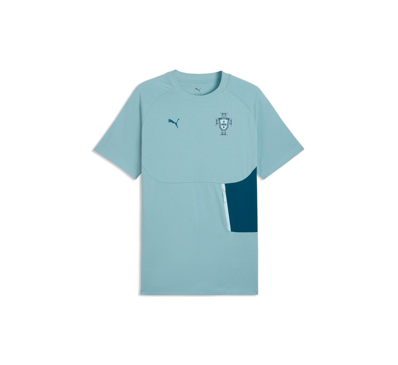Puma Men's Mint Portugal National Team PumaTech Pocket T-Shirt