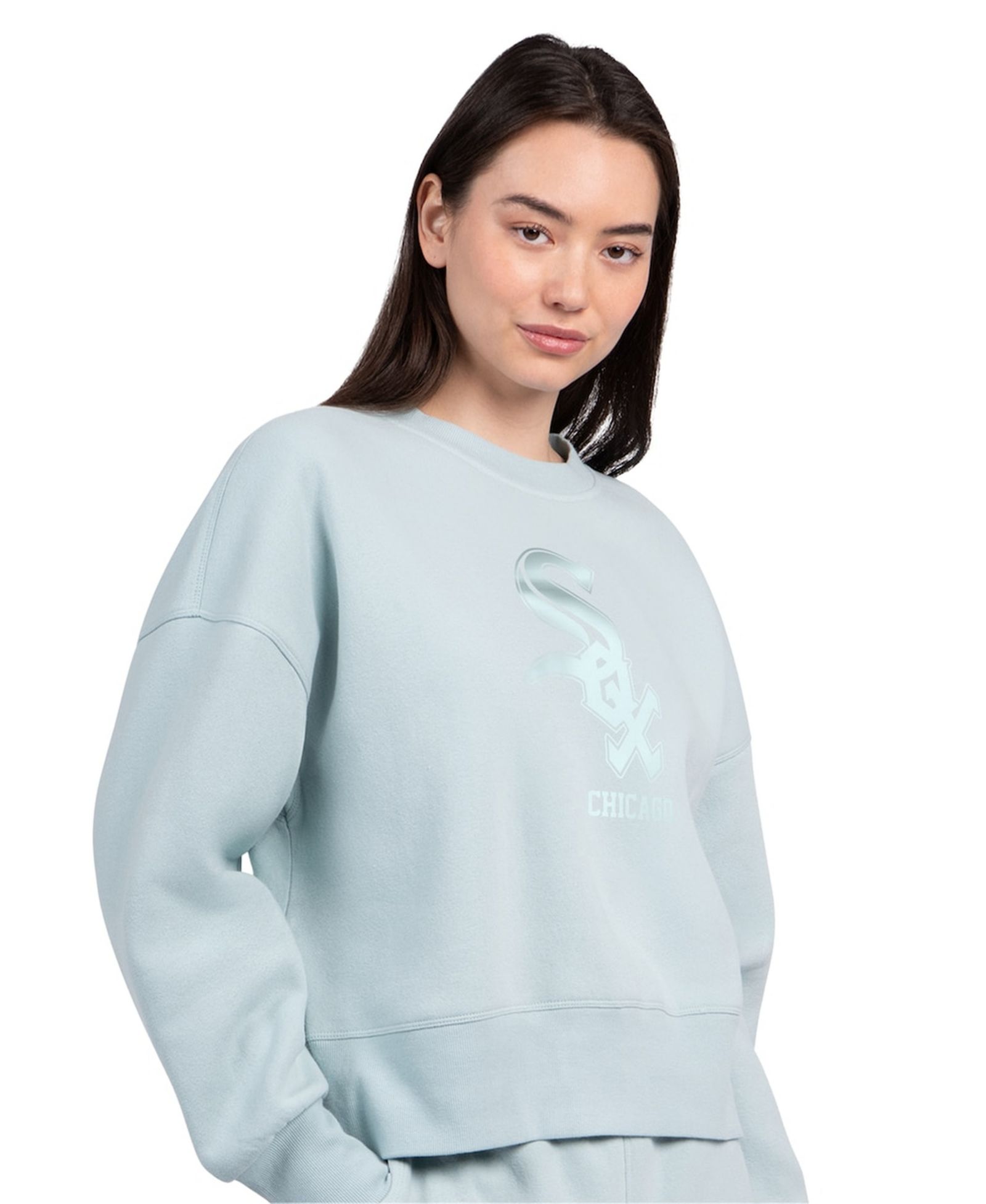 Женская толстовка Starter Chicago White Sox Pastels Boxy Fleece