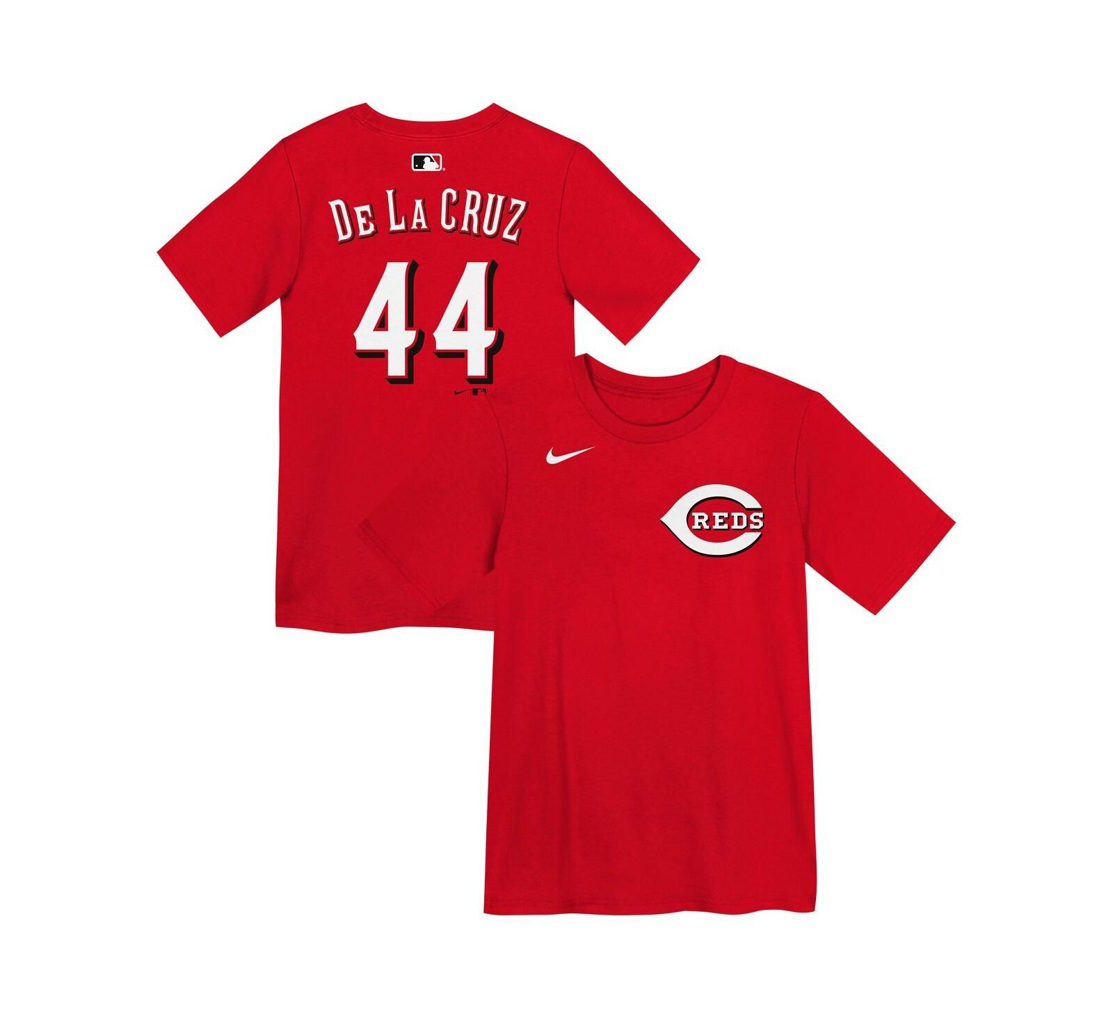 Детская футболка Nike Elly De La Cruz Red Cincinnati Reds