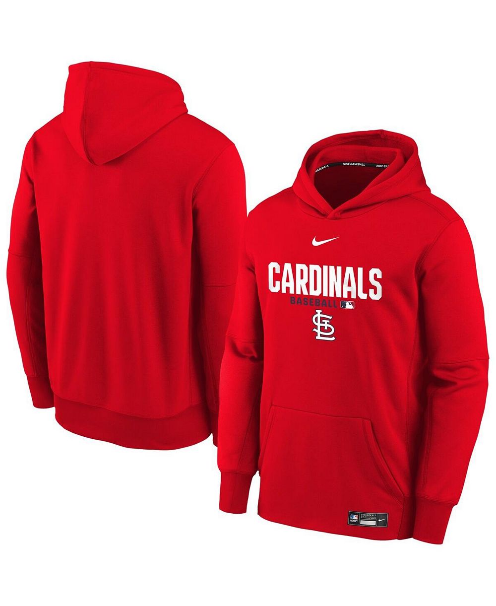 Nike худи Therma-FIT Authentic Collection для мальчиков и девочек, красный St. Louis Cardinals