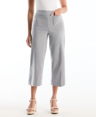 Женские широкие брюки Rafaella Petite Striped Patch Pocket