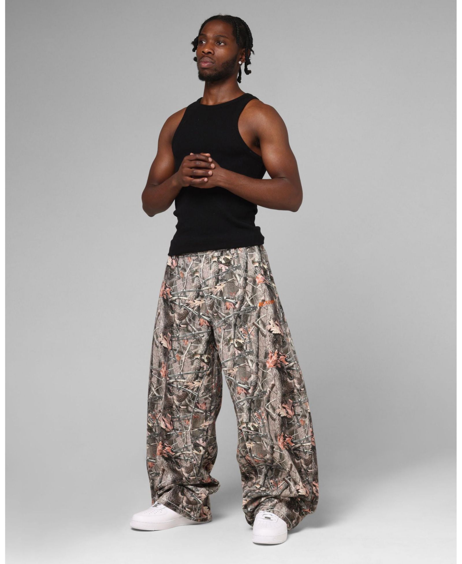 Loiter Men's Biker Raver Jeans - Real Tree Camo 38