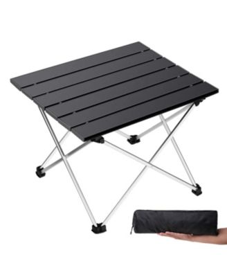 GNUADZ Portable Folding Aluminum Camping Table Camping Outdoor Recreation Gear