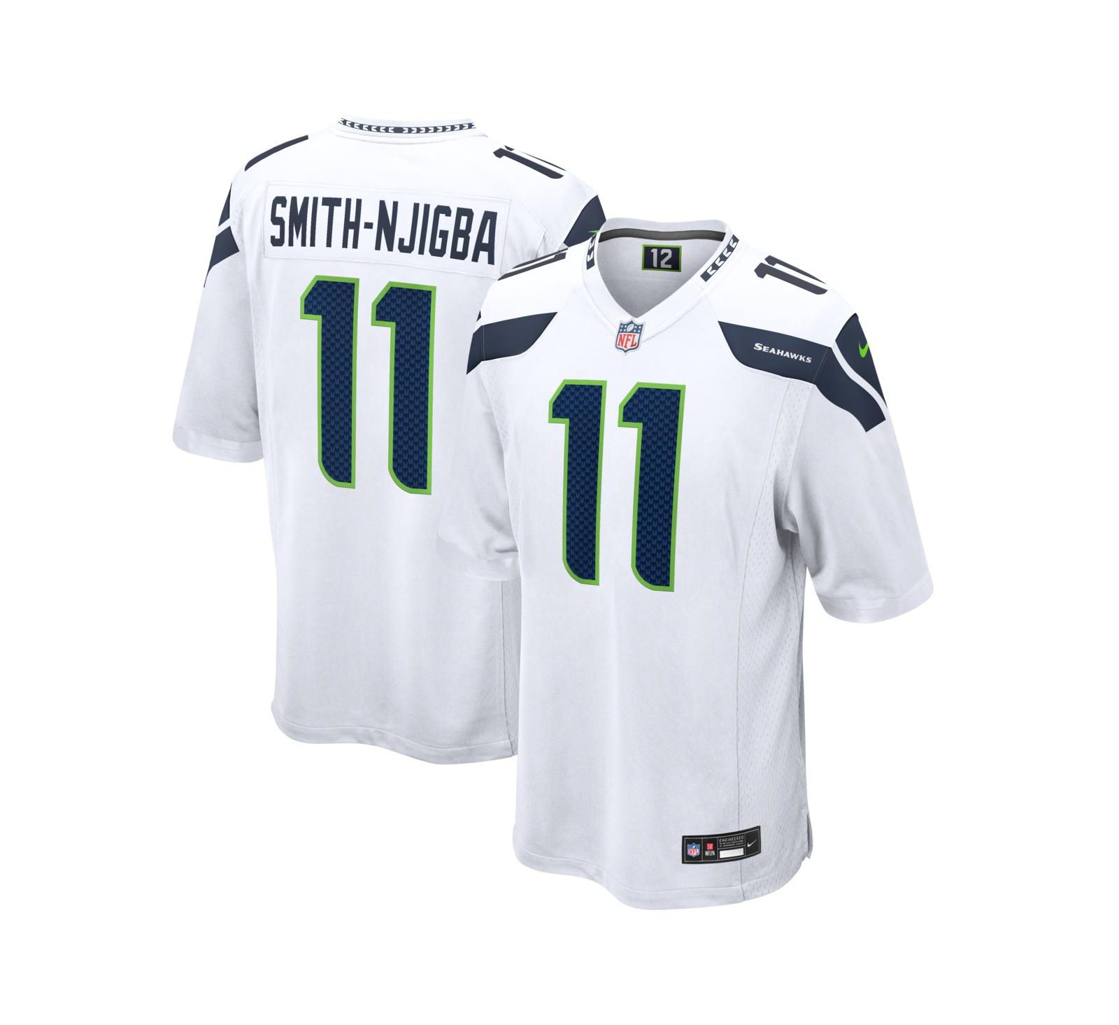 Nike Men's Jaxon Smith-Njigba White Seattle Seahawks Game Jersey