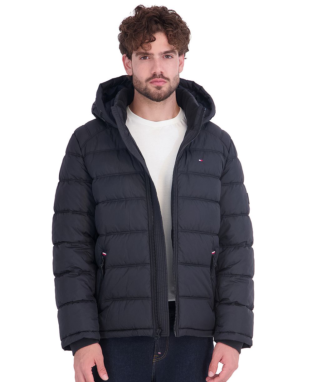 Tommy Hilfiger Мужская пуховая куртка с капюшоном