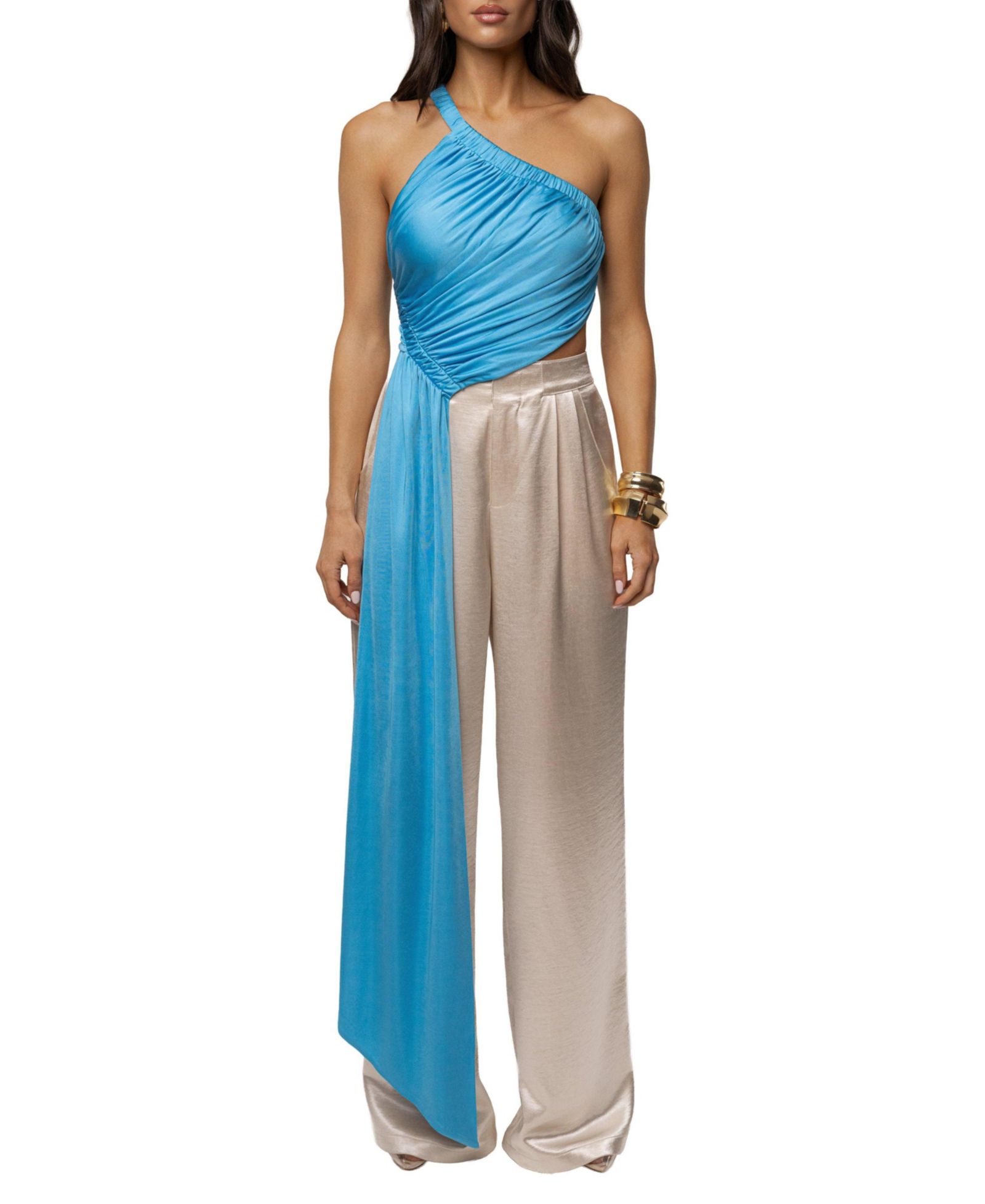 Женский топ JLUXLABEL Spotlight Draped