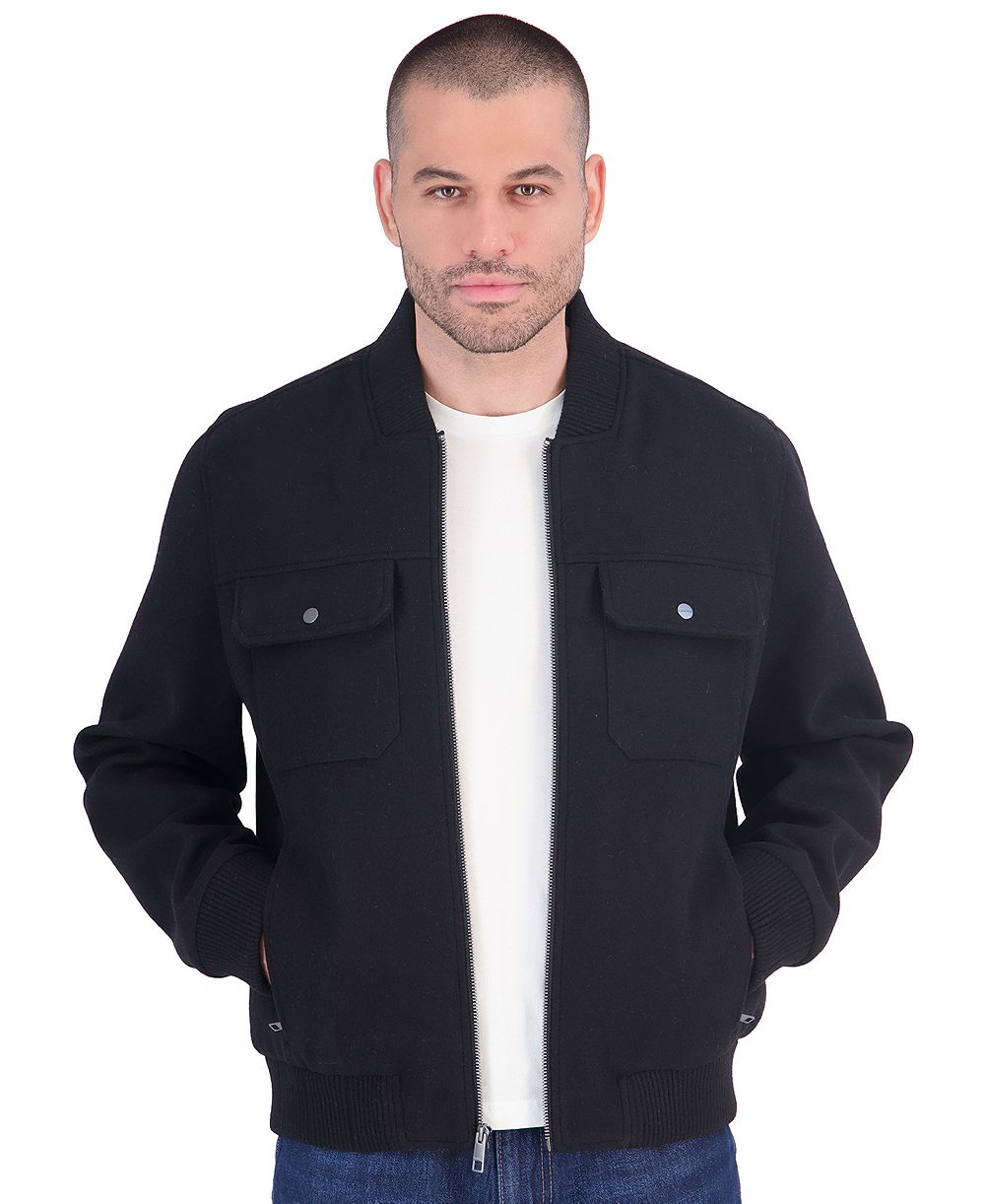Calvin Klein Men's Wool Bomber Jacket