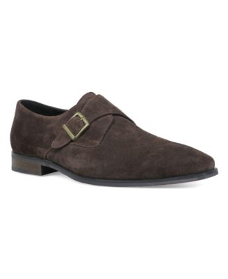 Мужские замшевые туфли Alfani Suede Monk-Strap Dress Shoes, Macy's Exclusive