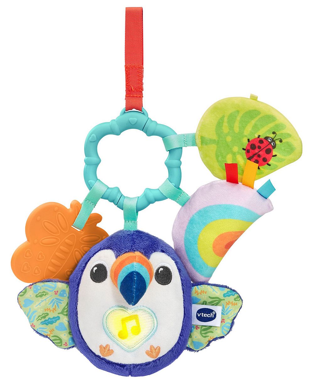 VTech светящийся прорезыватель-плюшевая игрушка Toucan для младенцев