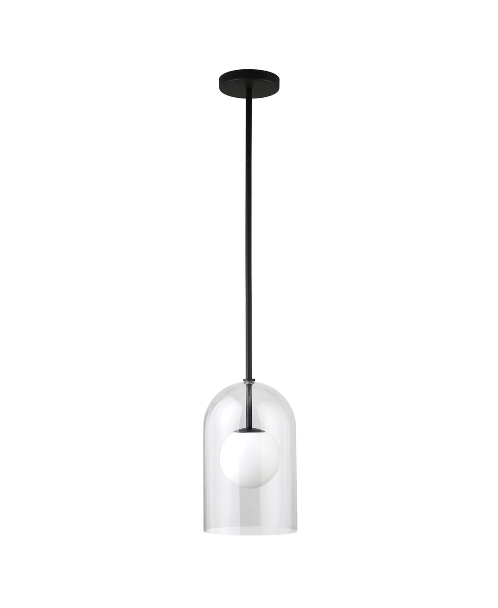 Hudson & Canal Sondre 7.88" Wide Metal Double Layer Pendant