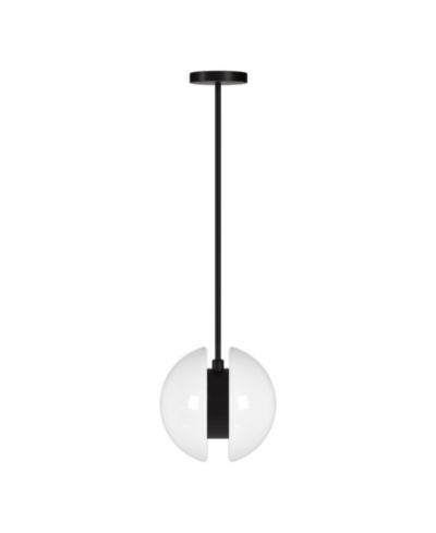 Hudson & Canal Kyriana 10" Wide Metal 2-Light Pendant