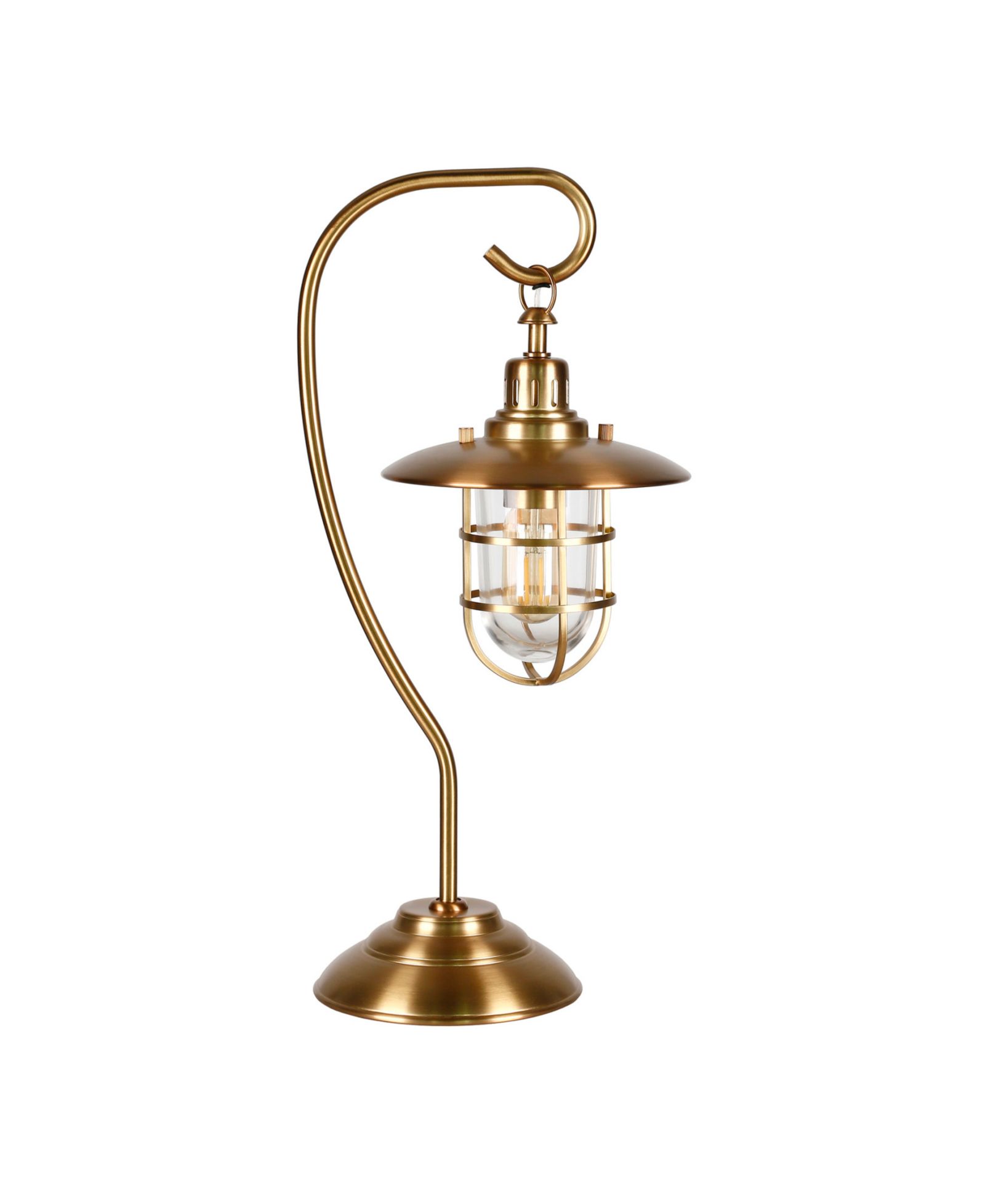 Hudson & Canal Bay 22" Metal Tall Nautical Table Lamp