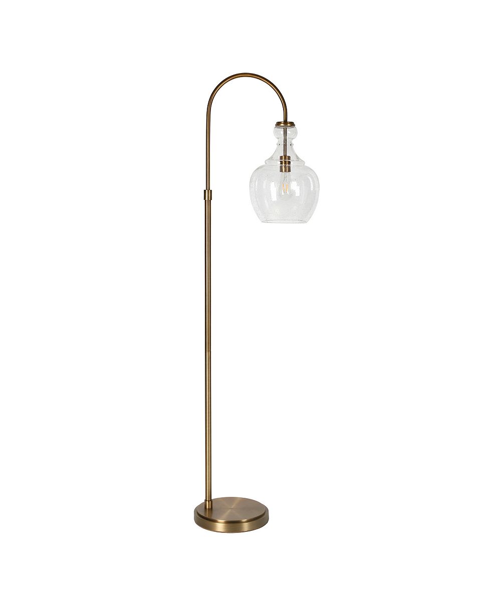 Hudson & Canal Verona 70" Metal Arc Floor Lamp