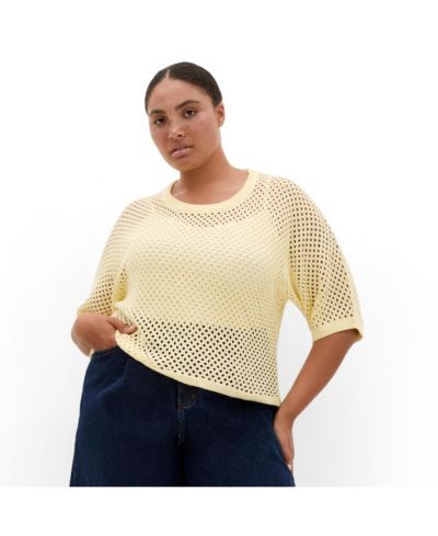 Женский вязаный топ CITY CHIC Crochet Knit